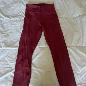Lululemon women’s Red Leggings